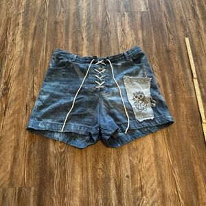 upcycled shorts